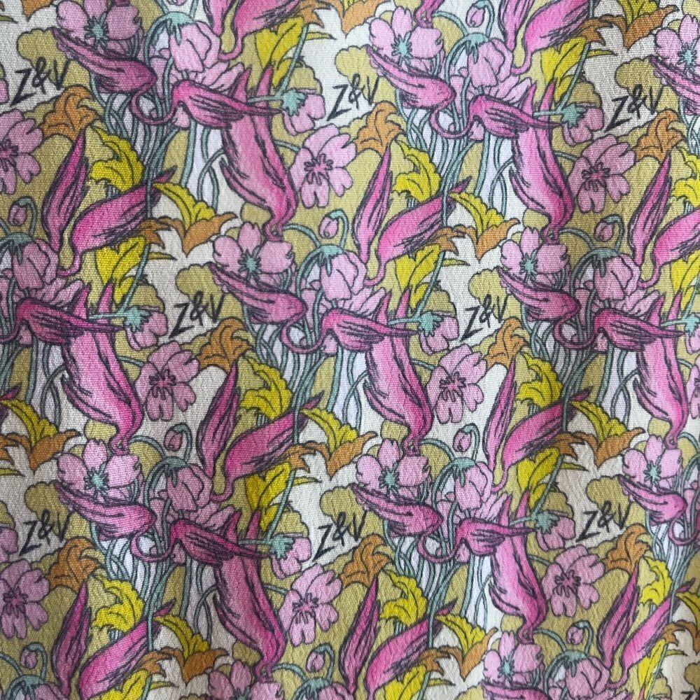 Zadig & Voltaire floral blouse. Small. NWT - Picture 6 of 8